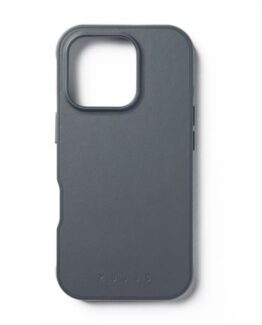 Mujjo iPhone 16 Pro Mobilskal MagSafe Shield - Stålblå