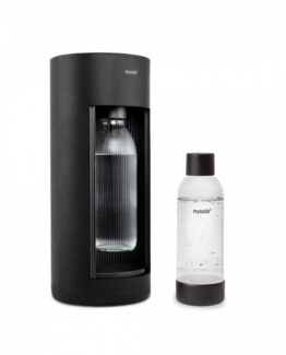 Mysoda Glassy kolsyremaskin, Svart