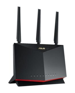 NÄTVERK, Router, Mobil Router, Trådlös router/AP Asus Rt-ax86u ProASUS RT-AX86U Pro. Wi-Fi-band: Dubbelband (2,4 GHz / 5