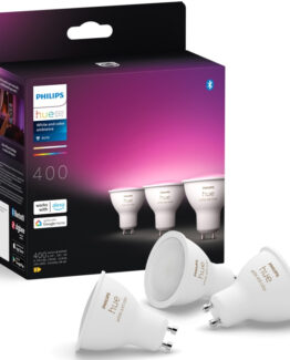 Philips Hue White and Color Ambiance GU10 400lm 3-pack