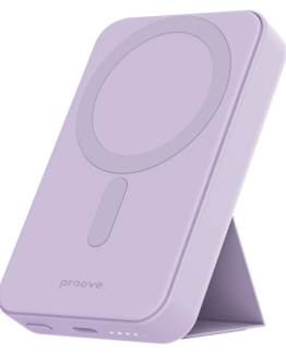 Proove Powerbank 10000mAh 20W MagSafe Trådlös Laddare - Lila