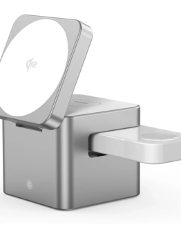 Qi2 MagSafe Trådlös Laddare iPhone, Apple Watch, Airpods