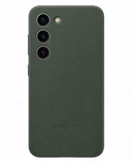 Samsung Galaxy S23 Skal Läder - Grön