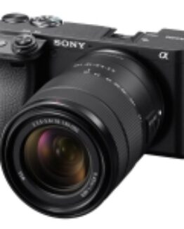 Sony a6400 ILCE-6400M - Digitalkamera - spegellöst - 24.2 MP - APS-C - 4 K / 30 fps - 7.5x optisk zoom E 18-135mm OSS lins - Wi-Fi, NFC, Bluetooth - svart