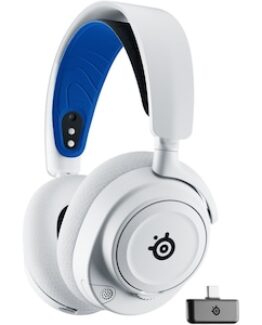 Steelseries Arctis Nova 7P Trådlöst Headset (vit)