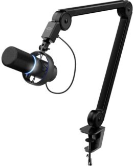 Trust Gaming Gxt 255+ Onyx - Professionellt Mikrofon Mit Arm