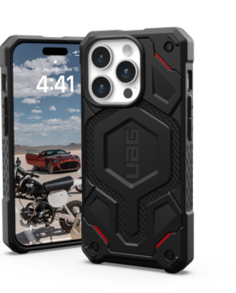 UAG iPhone 15 Pro Mobilskal Magsafe Monarch Pro - Kevlar Svart