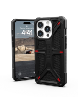 UAG iPhone 15 Pro Mobilskal Monarch - Kevlar Svart