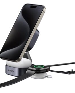 Ugreen Qi2 3-i-1 laddare