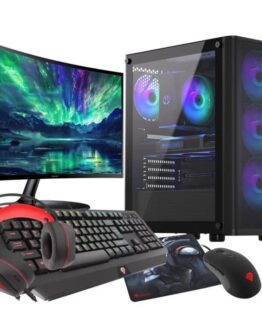 VIST PC Gaming Core i9 12900F - 32 GB RAM - RTX 4060 - 1TB M.2 SSD - WiFi6 - BT - 27" - W11