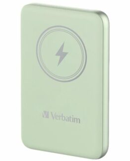 Verbatim Magnetisk Trådlös Powerbank 10000mAh 15W - Grön