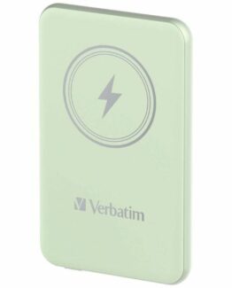 Verbatim Magnetisk Trådlös Powerbank 5000mAh 15W - Grön