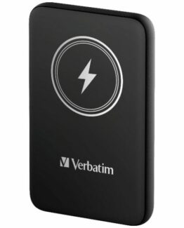 Verbatim Magnetisk Trådlös Powerbank 5000mAh 15W - Svart