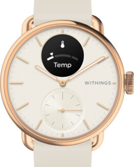 Withings Scanwatch 2 smartklocka, 38 mm, roséguld