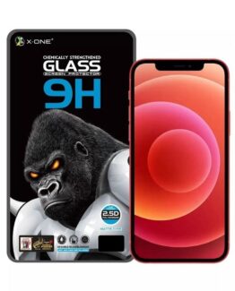 X-ONE Full Cover matt Härdat Glas till iPhone 12 Pro Max