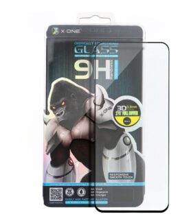 X-ONE Härdat Glas till iPhone Xs/11 Pro 3D Full Cover Svart