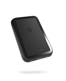 ZENS Magnetisk Magsafe Qi Powerbank One Side 4000mAh Qi-Laddningsbar - Svart