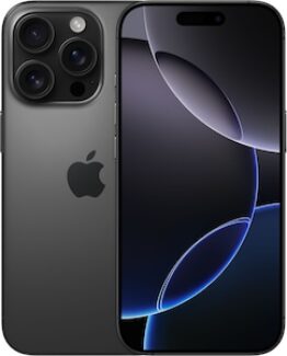 iPhone 16 Pro 1TB (svart titan)