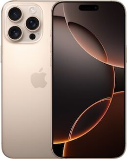 iPhone 16 Pro Max 512GB (sandfärgat titan)
