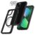 [6in1] BOOM iPhone 14 Plus Skal – Kameralinsskydd – Härdat Glas – MagSafe Ring