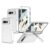 GKK Google Pixel Fold Mobilskal Kickstand PU-Läder – Silver