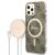 Guess iPhone 12/12 Pro Magsafe Skal Print + Trådlös Laddare – Brun