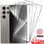 TEMU 4st Ultra HD Härdat Glas Skärmskydd för S25/S24 & Mer – Glansig Finish, Smutsavvisande Beläggning, Repskydd, Lätt Låsning