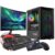 VIST Ryzen 7 5700G Gaming Kit – 32 GB RAM – RX VEGA – 1 TB M.2 SSD – LCD 24 – Windows 11 Pro